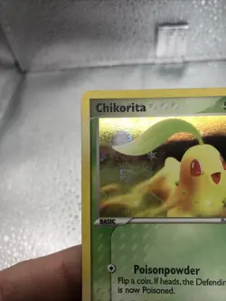 Chikorita 55/101 Hidden Legends Reverse Holo English Pokemon - Image 4