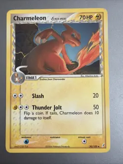 Charmeleon (Delta Species) - 30/100 - Crystal Guardians - Pokemon - Vintage 2006 - Image 1
