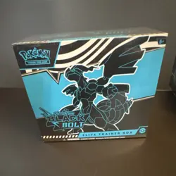 Pokemon Scarlet & Violet Black Bolt Elite Trainer Box TCG English Sealed - Image 1