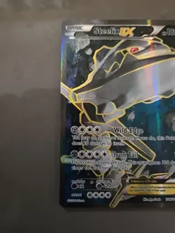 Pokemon TCG Steelix EX Full Art 108/114 XY-Steam Siege Ultra Rare LP Condition - Image 3