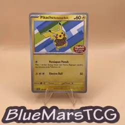 Pikachu Batik 155/SV-P Indonesia Journey Indonesian Pokemon Promo Blue Staryu - Image 1