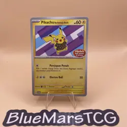 Pikachu Batik 154/SV-P Indonesia Journey Indonesian Pokemon Promo Xatu Purple - Image 1