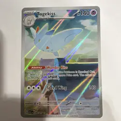 Pokemon Togekiss 235/217 Holo ASC Stage 2 Psychic HP 140 Attack 140 - Image 1