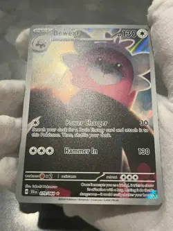 Pokemon TCG Bewear 079/064 Holo Illustration Rare Shrouded Fable LP - Image 4
