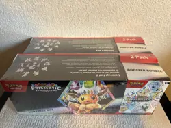 Pokemon Prismatic Evolutions Surprise Box 2-Pack Booster Bundle | *NEW & SEALED* - Image 3