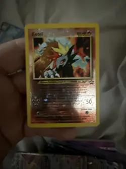 Entei Reverse Holo - Black Star Promo #34 - 2001 WOTC - Pokemon Lp - Image 1