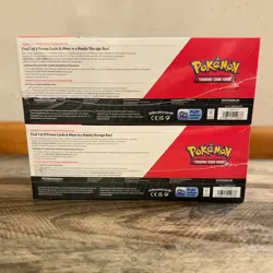 Lot Of 2 Pokemon Prismatic Evolutions Surprise Box+Booster Bundle Sams Club Set - Image 2