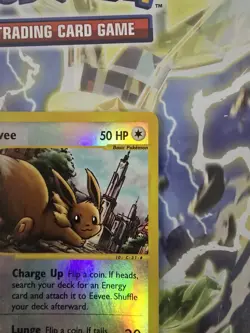 2002 POKEMON Aquapolis Reverse Holo Eevee 75/147 - Image 3