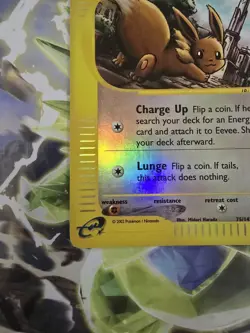 2002 POKEMON Aquapolis Reverse Holo Eevee 75/147 - Image 5