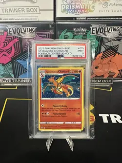 Pokemon 2022 Special Delivery Charizard SWSH075 Sword & Shield Promo PSA 9 Holo - Image 1