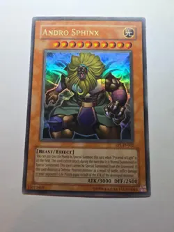 Andro Sphinx EP1-EN002 Yugioh TCG Ultra Rare Promo Edition NM - Image 1