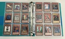 Yugioh Vintage 9 Foil/350 Card Binder Lot Dark Magician Blue-Eyes Red-Eyes 2002 - Image 4
