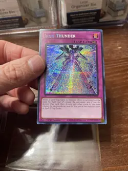Yu-Gi-Oh Iron Thunder Prismatic Secret Rare PSR MP25-EN058 Mega-Pack 1st Edition - Image 5