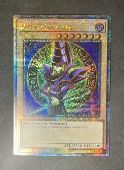 2024 YU-GI-OH! QUARTER CENTURY BONANZA Dark Magician RA03-EN080 QCSR QCR - Image 1