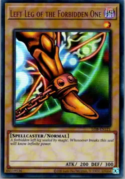 Left Leg of the Forbidden One Common Legendary Decks II LDK2-ENY08 NM - Image 1
