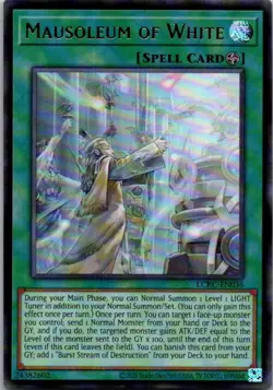 Mausoleum of White Ultra Rare Legendary Collection Kaiba (2020 Date Reprint) LCK - Image 1