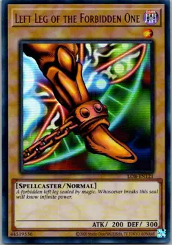 Left Leg of the Forbidden One Common Dark Legends DLG1-EN019 NM - Image 1