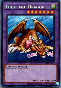 Thousand Dragon Secret Rare Metal Raiders (25th Anniversary Edition) MRD-EN143 N - Image 1