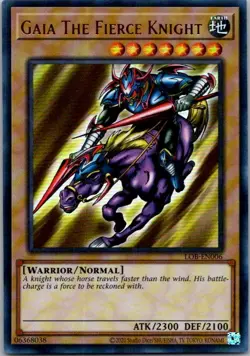 Gaia The Fierce Knight Common Starter Deck: Yugi Evolution SYE-007 NM - Image 1
