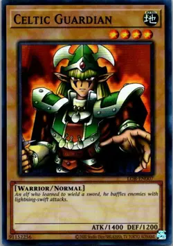 Celtic Guardian Super Rare Legend of Blue Eyes White Dragon (25th Anniversary Ed - Image 1