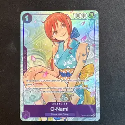 O-Nami (Illustration Box Vol.1) OP05-062 One Piece Promo Foil - Fresh Pull - Image 1