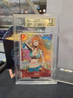 Nami Treasure Rare ST01-007 OP-06 One Piece Wings of the Captain BGS 10 - Image 1