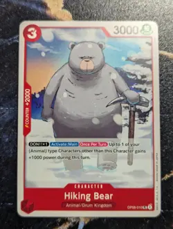 One Piece CCG Hiking Bear OP08-010 - Image 1