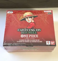 SEALED One Piece Card Game Carrying On His Will Booster Box English OP-13 - Image 1