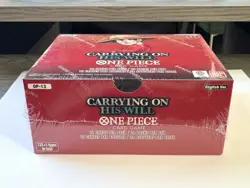 SEALED One Piece Card Game Carrying On His Will Booster Box English OP-13 - Image 2