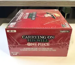 SEALED One Piece Card Game Carrying On His Will Booster Box English OP-13 - Image 3