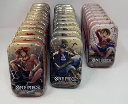 One Piece Mini Tin Vol 2 OP-13 Carrying On His Will x29 New Sealed Free Shipping - Image 1