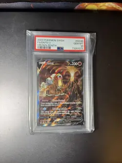 2023 POKEMON SWORD & SHIELD CROWN ZENITH #GG36 FULL ART/ENTEI V PSA 10 - Image 1