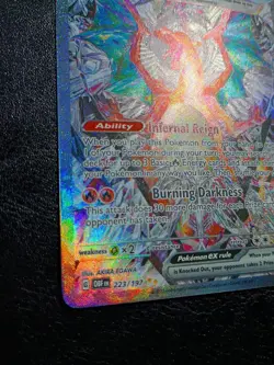 Pokemon TCG Charizard EX Obsidian Flames 223/197 Near Mint Condition - Image 2