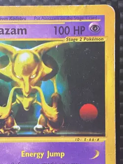 Pokemon TCG Alakazam 2/144 Skyridge Non-Holo HP - Image 3