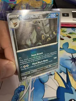 Shift error Pokemon Umbreon Pokeball Sv: Prismatic Evolutions Rare Holo 059/131 - Image 2