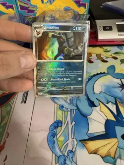Shift error Pokemon Umbreon Pokeball Sv: Prismatic Evolutions Rare Holo 059/131 - Image 3