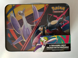 2025 POKEMON TCG COLLECTOR TREASURE CHEST LUNCH BOX TIN New / Sealed - Image 3