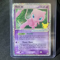 2006 Pokemon Mew EX 88/92 Holo Legend Maker. Ultra Rare. - Image 2