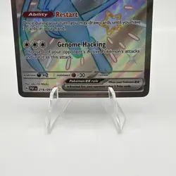 Mew ex 216/091 Shiny Ultra Rare Paldean Fates Holo NM Pokemon TCG - Image 3