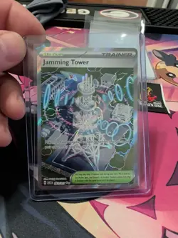 Jamming Tower Full Art Ultra Rare 261/217 Pokemon Ascended Heroes English NM - Image 1