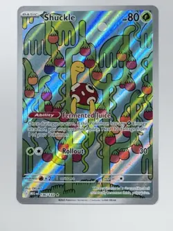 Shuckle 136/132 - Pokemon Tcg Mega Evolution Illustration Rare - Image 1