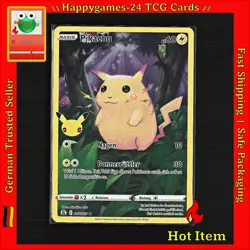 Birthday Pikachu - Pokemon Karte TCG - Celebrations Holo 005/025 25 Jahre /N72 - Image 1