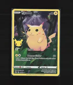 Birthday Pikachu - Pokemon Karte TCG - Celebrations Holo 005/025 25 Jahre /N72 - Image 2