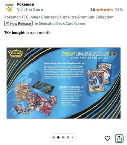 Pokemon TCG Mega Charizard x EX Ultra-Premium Collection - Image 2