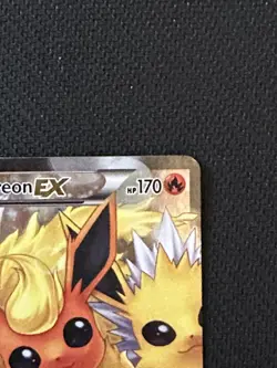 Pokemon Flareon EX Full Art RC28/RC32 Radiant Collection Ultra Rare Holo - Image 5