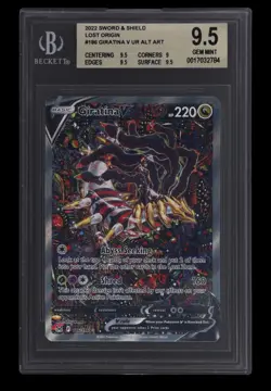 Pokemon Giratina V 130/196 Lost Origin Alternate Art BGS 9.5 *MAKE AN OFFER* - Image 1
