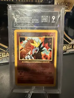 Pokemon Black Star Entei Promo TAG 9 #34 #68473744 - Image 1