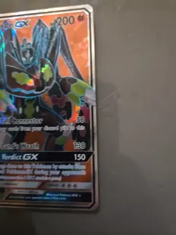 Pokemon Zygarde GX Ultra Rare Full Art Holo 123/131 Sm-Forbidden Light HP200 LP - Image 3
