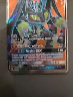 Pokemon Zygarde GX Ultra Rare Full Art Holo 123/131 Sm-Forbidden Light HP200 LP - Image 4