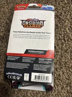 New Pokemon Holo Revavroom/Varoom Obsidian Flames Blister Pack + Coin - Image 2
